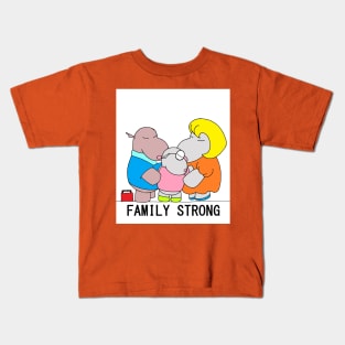 family strong Kids T-Shirt